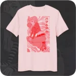 BUBBLEGUM Anime Girl Streetwear Design Pink T-shirt