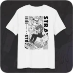 Stray Anime Girl Streetwear Design White T-shirt