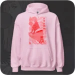 BUBBLEGUM Anime Girl Streetwear Design Pink Hoodie