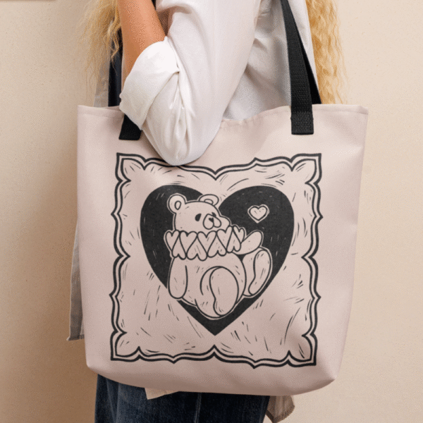 Teddy bear totebag