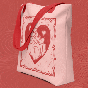 Teddy bear totebag